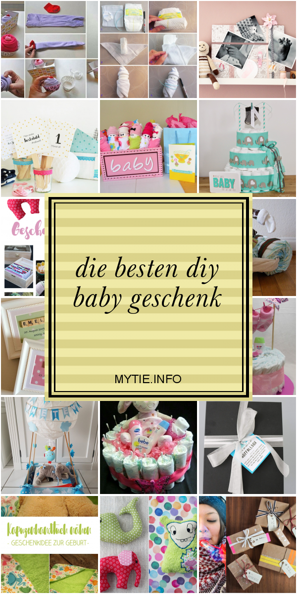 Die Besten Diy Baby Geschenk